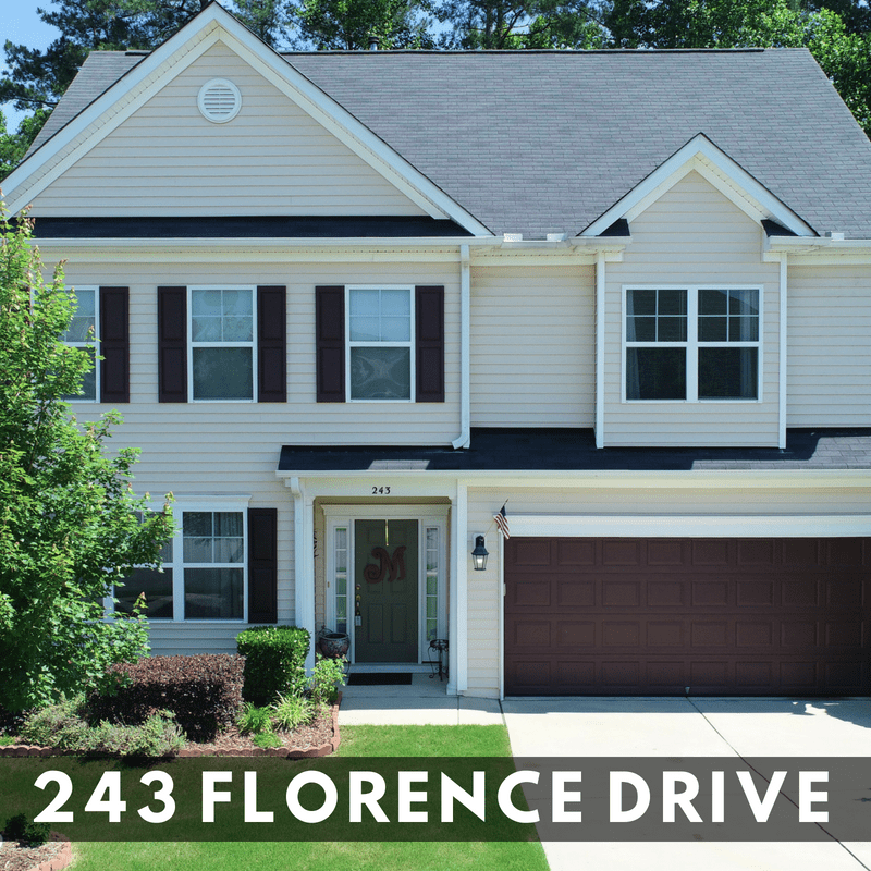 Don't Miss It! 243 Florence Drive Back On The Market!